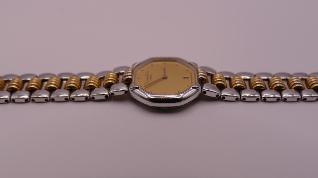 Christian Dior クリスチャンディオール オクタゴン ペア腕時計