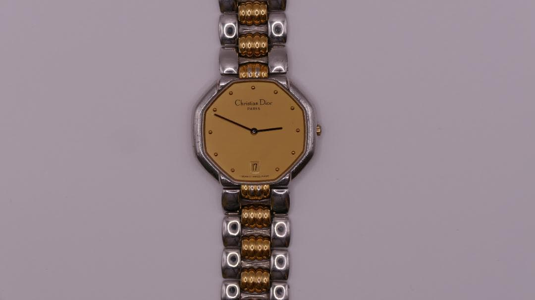 Christian Dior クリスチャンディオール オクタゴン ペア腕時計