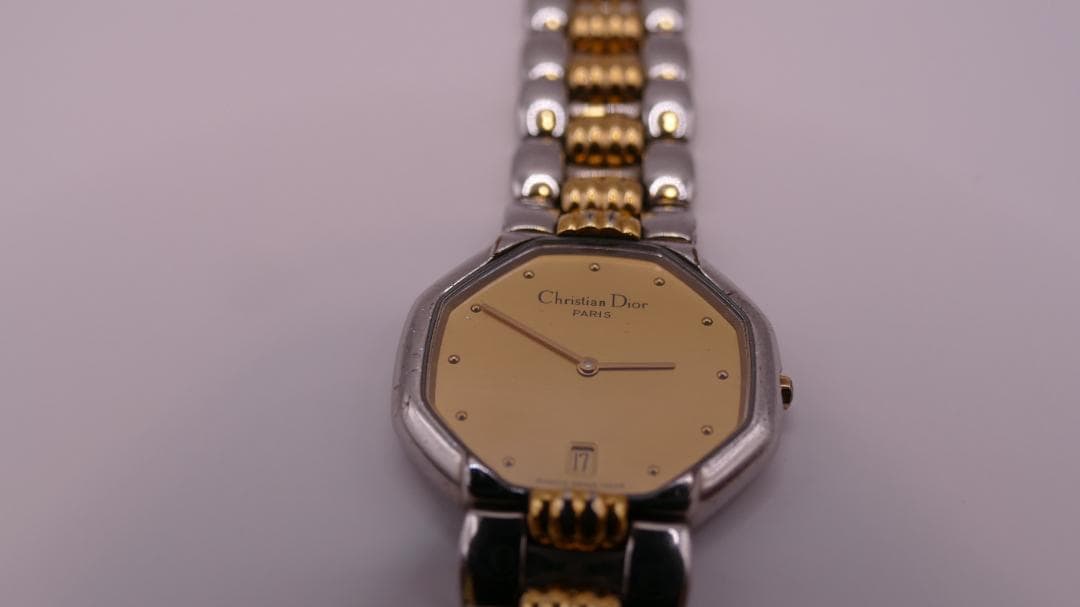 Christian Dior クリスチャンディオール オクタゴン ペア腕時計