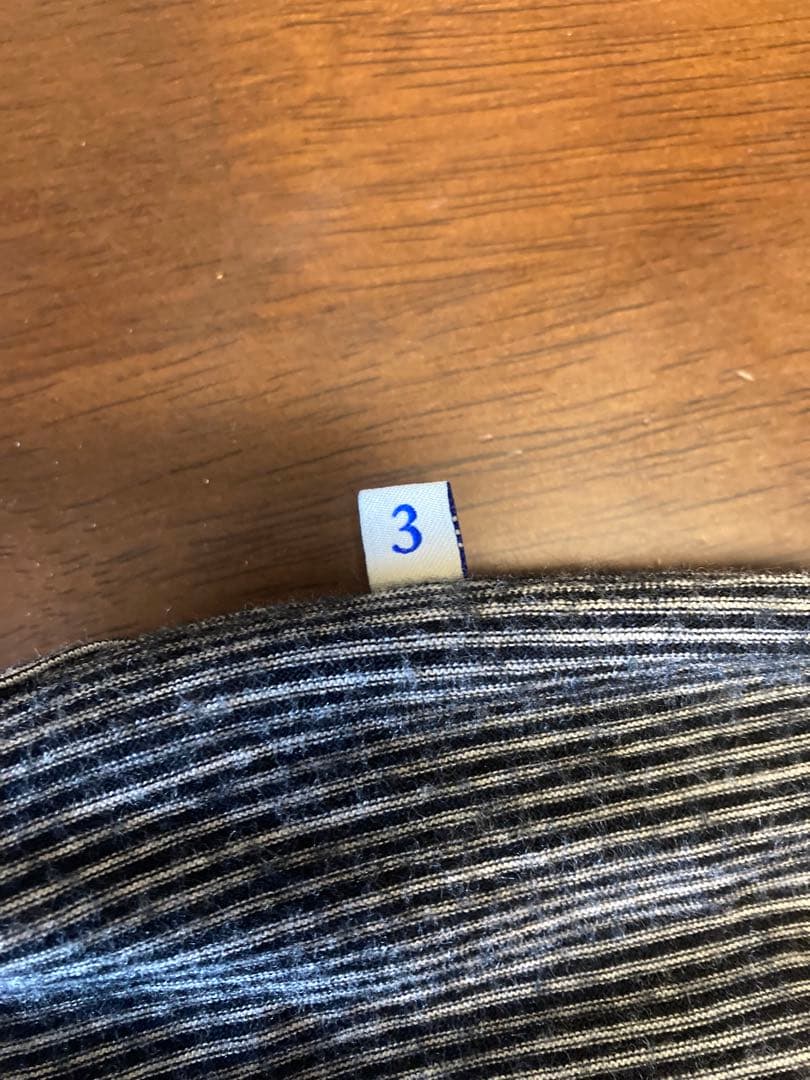 ONC MERINO メリノウール ロンT ブラック サイズ3 正規品 実寸記載