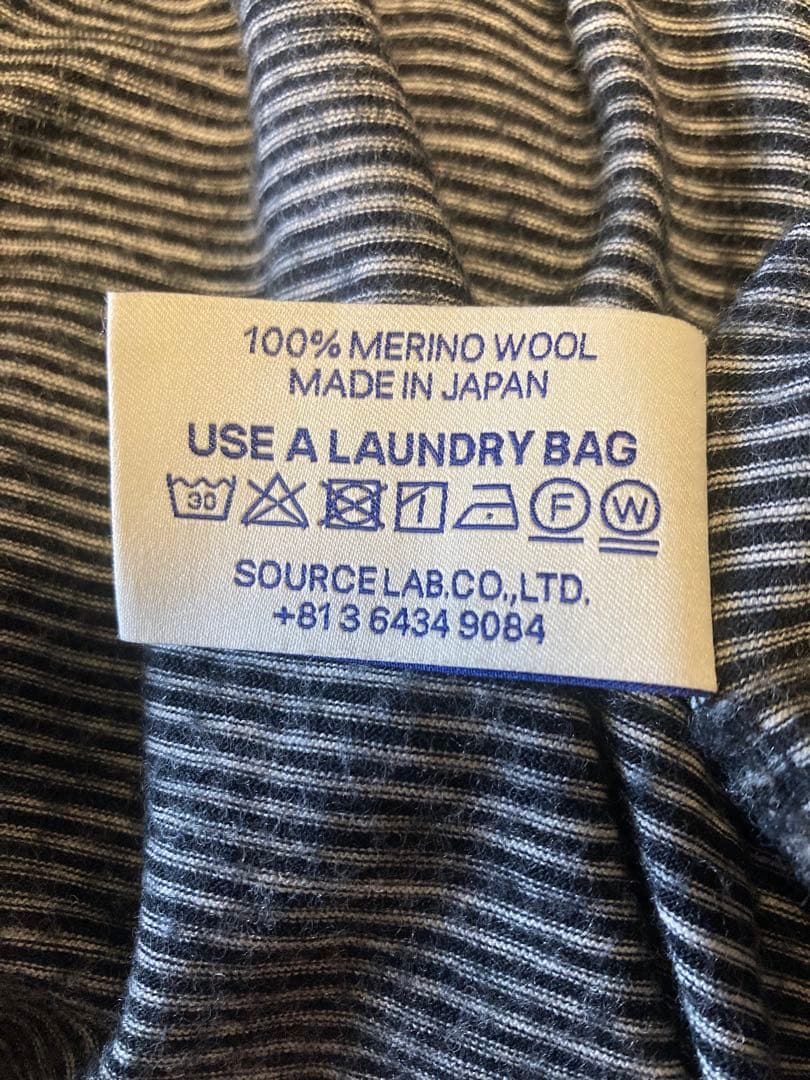 ONC MERINO メリノウール ロンT ブラック サイズ3 正規品 実寸記載