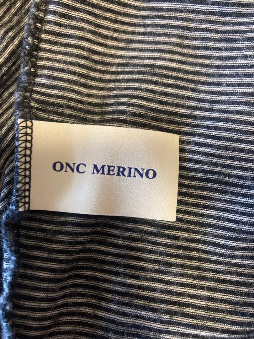 ONC MERINO メリノウール ロンT ブラック サイズ3 正規品 実寸記載