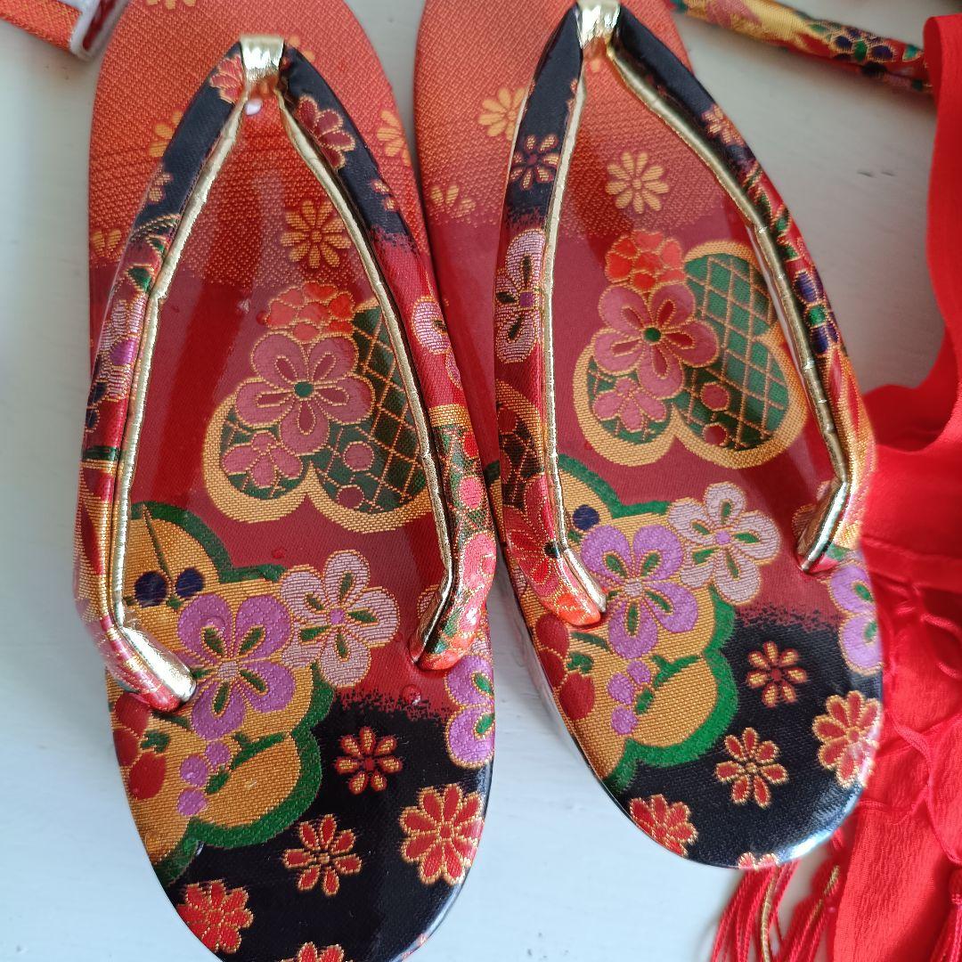 正絹☆誂え品☆白紫色の着物と袋帯セット☆七五三