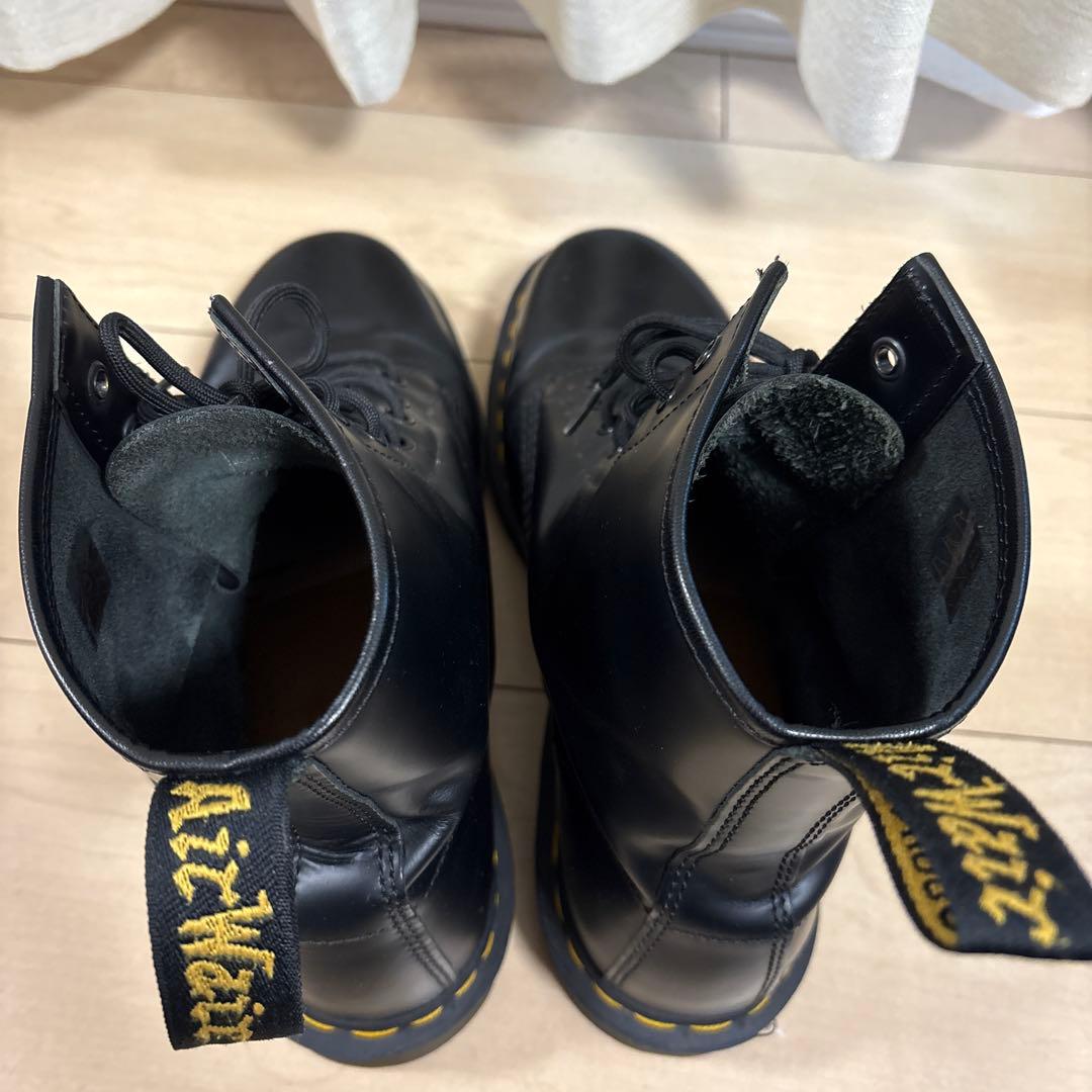 Dr. Martens ブラックレザー ハイカットブーツ　27㎝