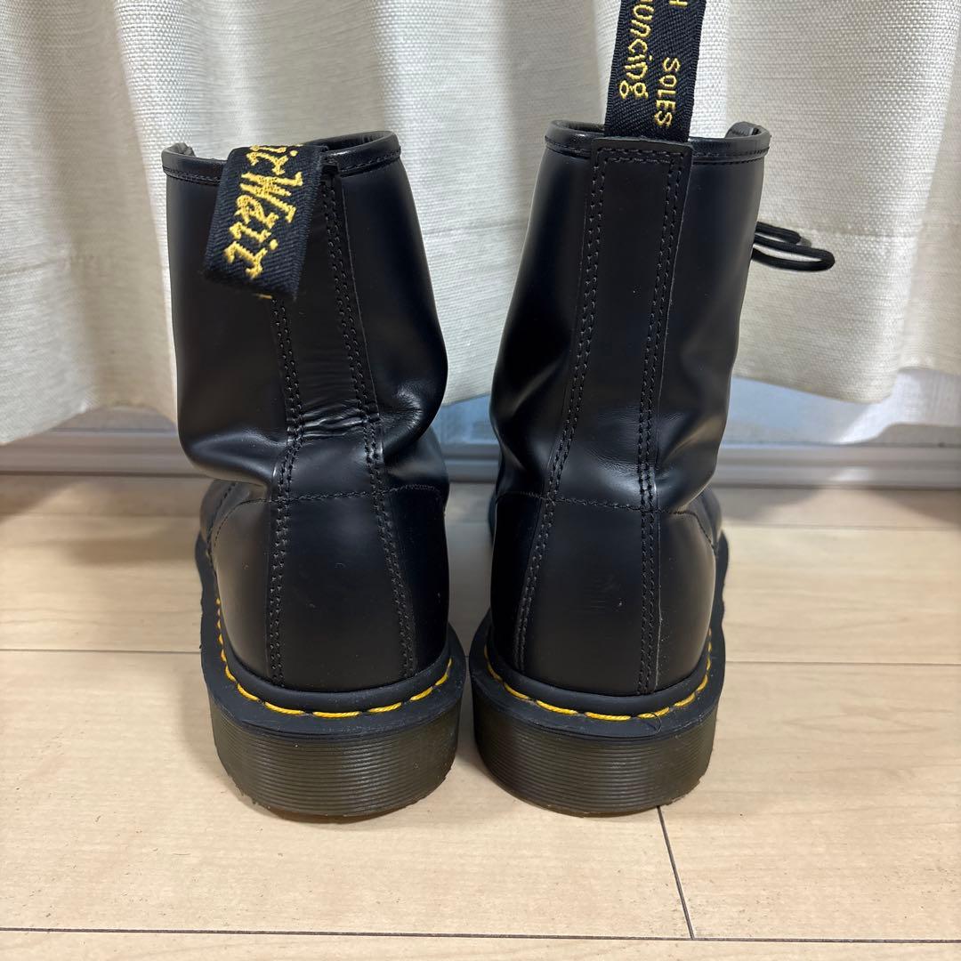 Dr. Martens ブラックレザー ハイカットブーツ　27㎝