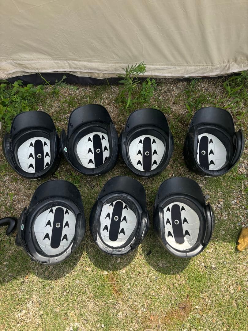 【やま】SSK 軟式野球、ソフトボール、バッター用ヘルメット 7個セット