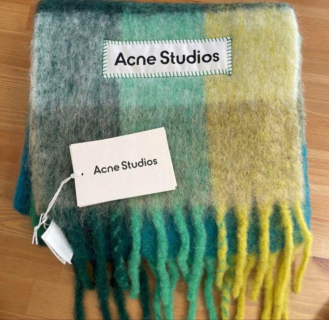 【新品未使用】AcneStudios マフラー チェック柄