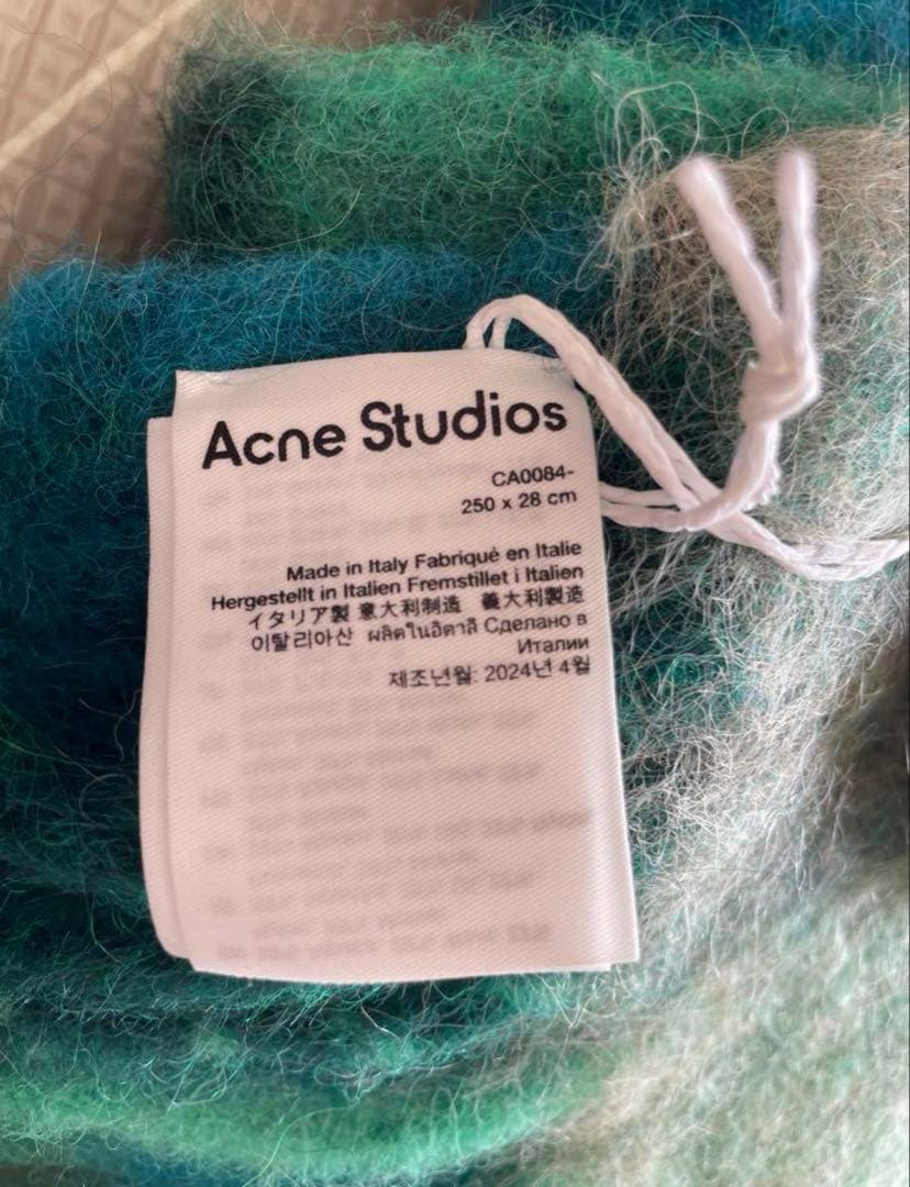 【新品未使用】AcneStudios マフラー チェック柄