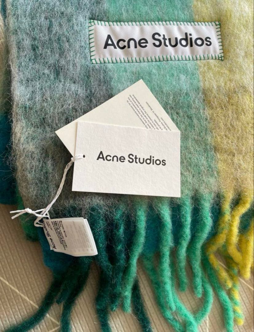 【新品未使用】AcneStudios マフラー チェック柄