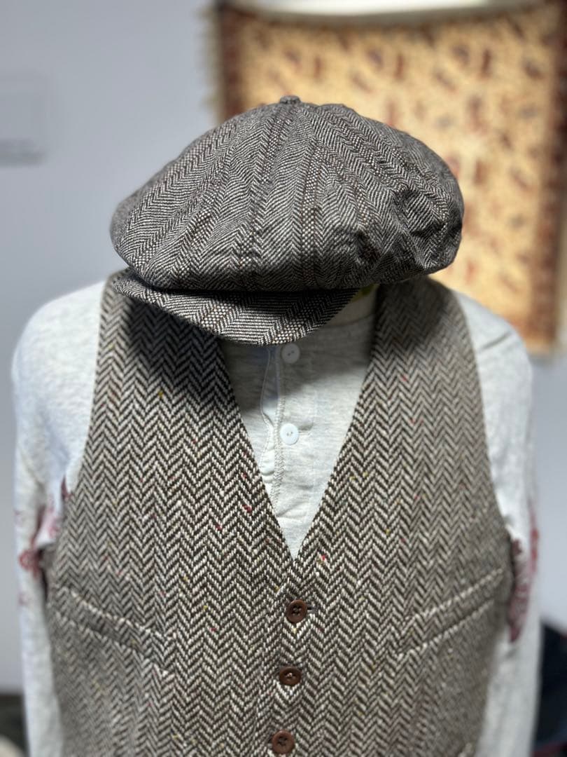 エ*ー様 新品未使用　希少　ダブルアールエル　RRL 　ニュースボーイキャップ