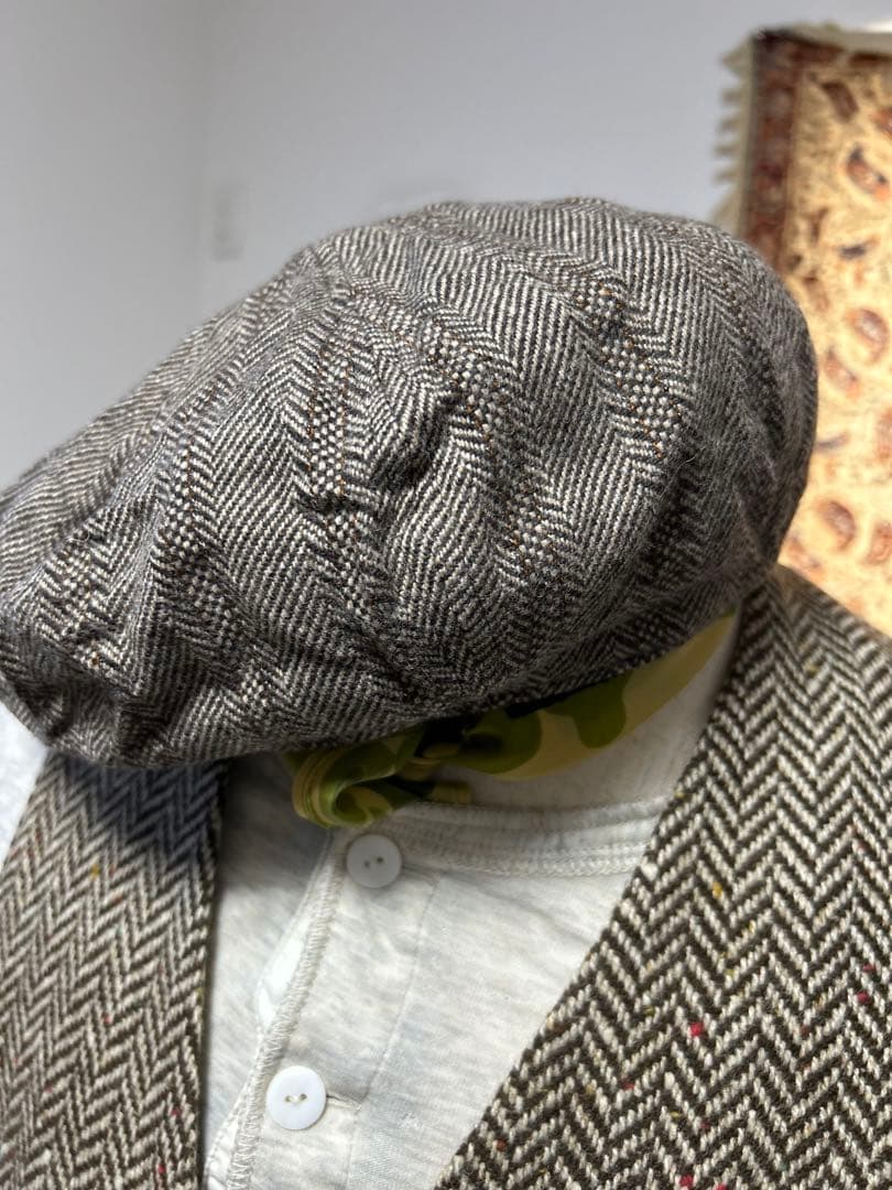 エ*ー様 新品未使用　希少　ダブルアールエル　RRL 　ニュースボーイキャップ