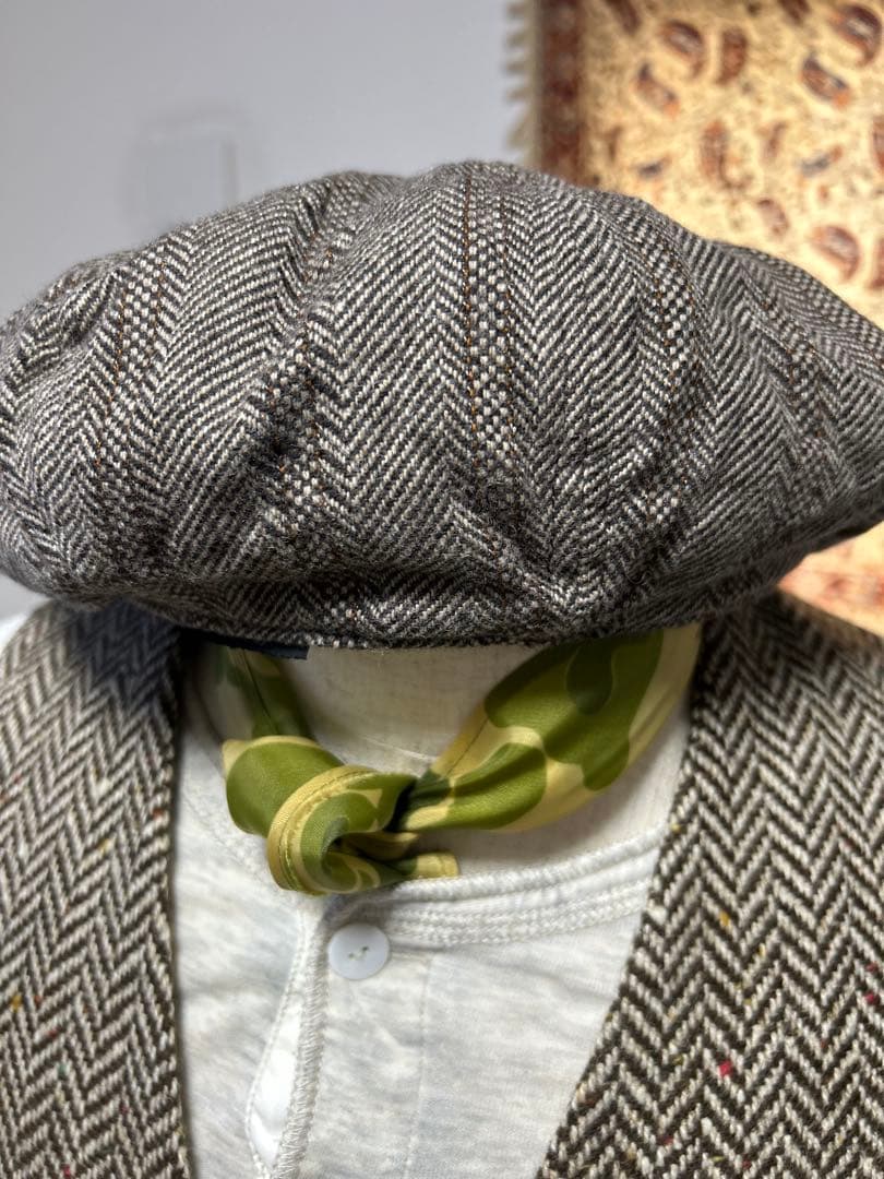 エ*ー様 新品未使用　希少　ダブルアールエル　RRL 　ニュースボーイキャップ