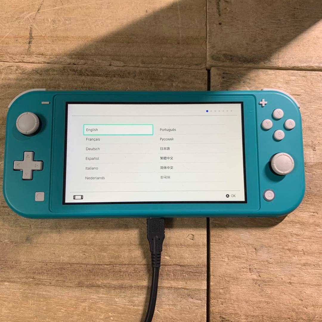 動作OK Nintendo Switch Lite ターコイズ 本体