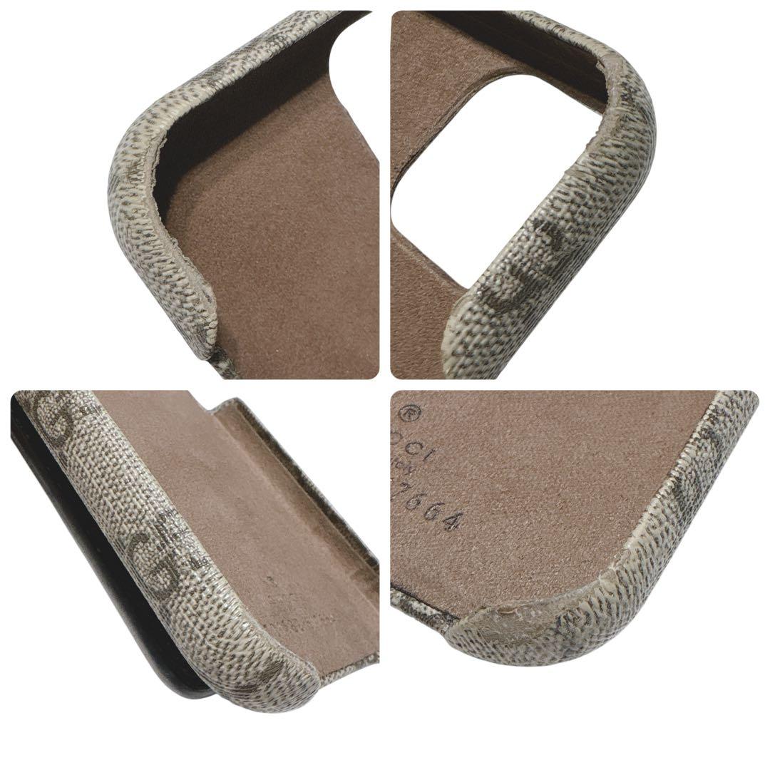 極美品［正規品］GUCCI グッチ　iPhone13 ケースGCパターン