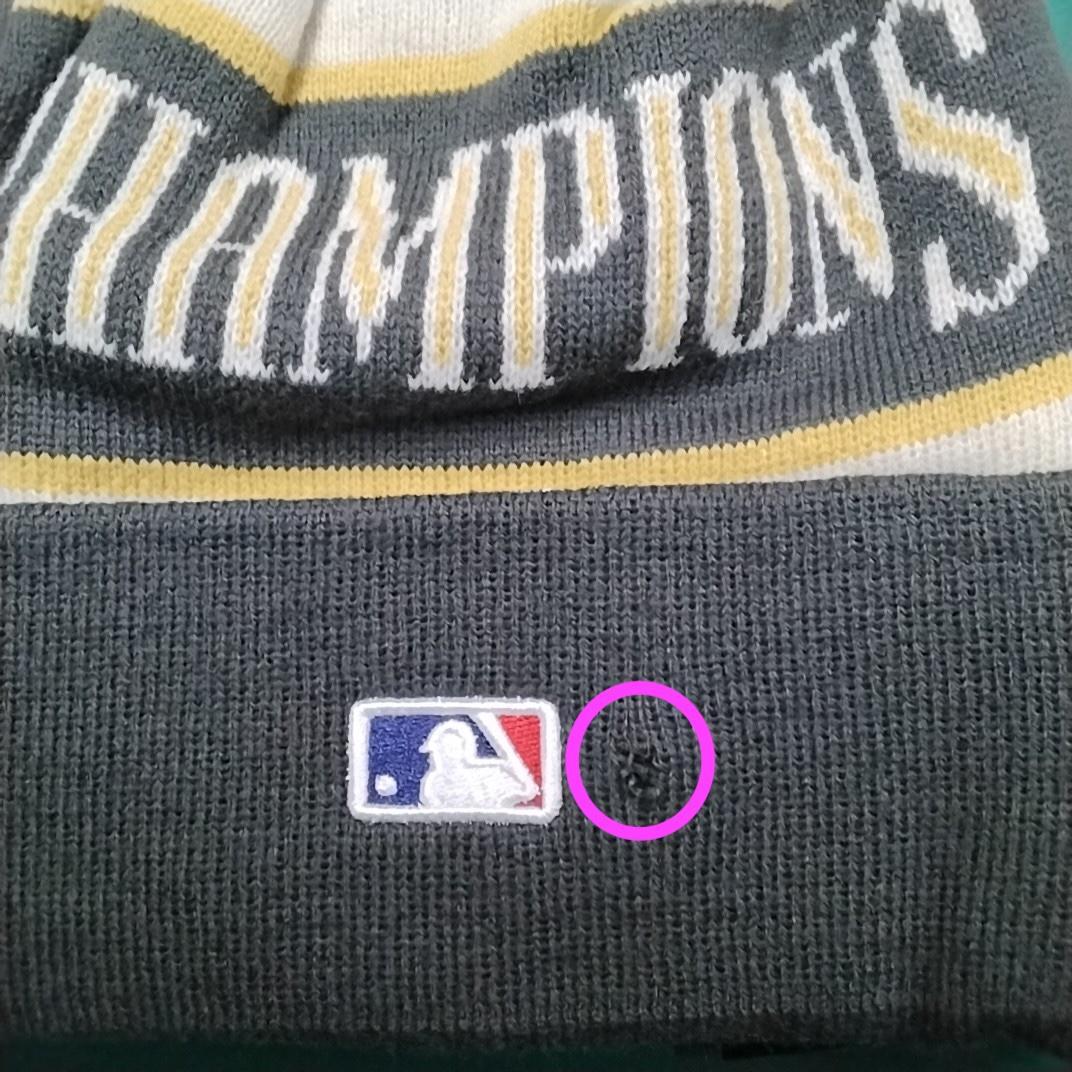 ドジャース 2025年 ワールドチャンピオン記念 ニット帽 パレード着用モデル