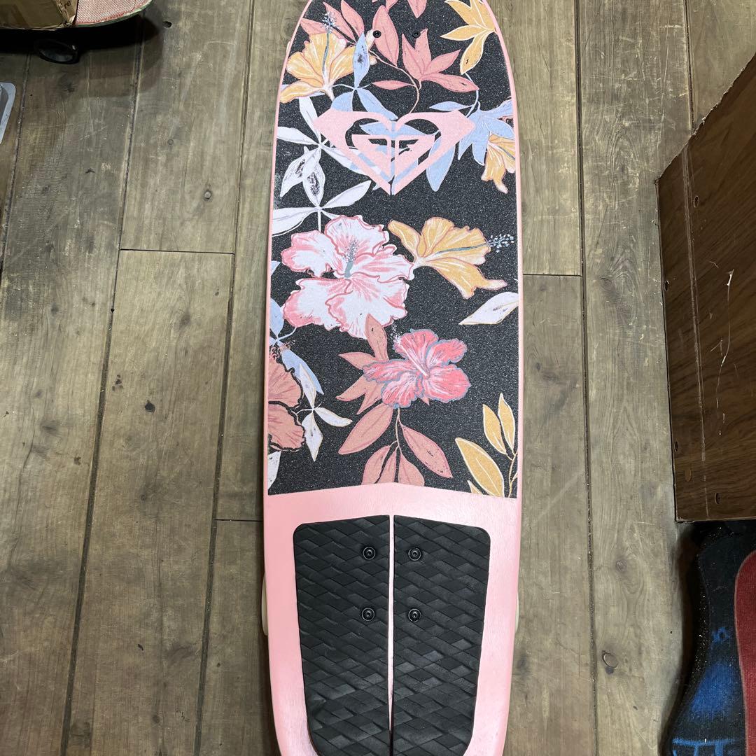 ROXY フローラルデザイン スケートボード　サーフスケー訳あり　見本品