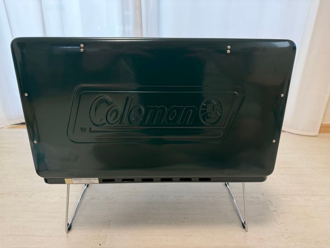 【Yu-】Coleman ツーバーナー ＆ キッチンテーブル　計2点セット