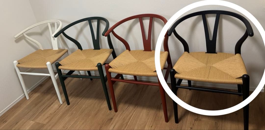 【正規品】 Yチェア　カールハンセン　ブラック