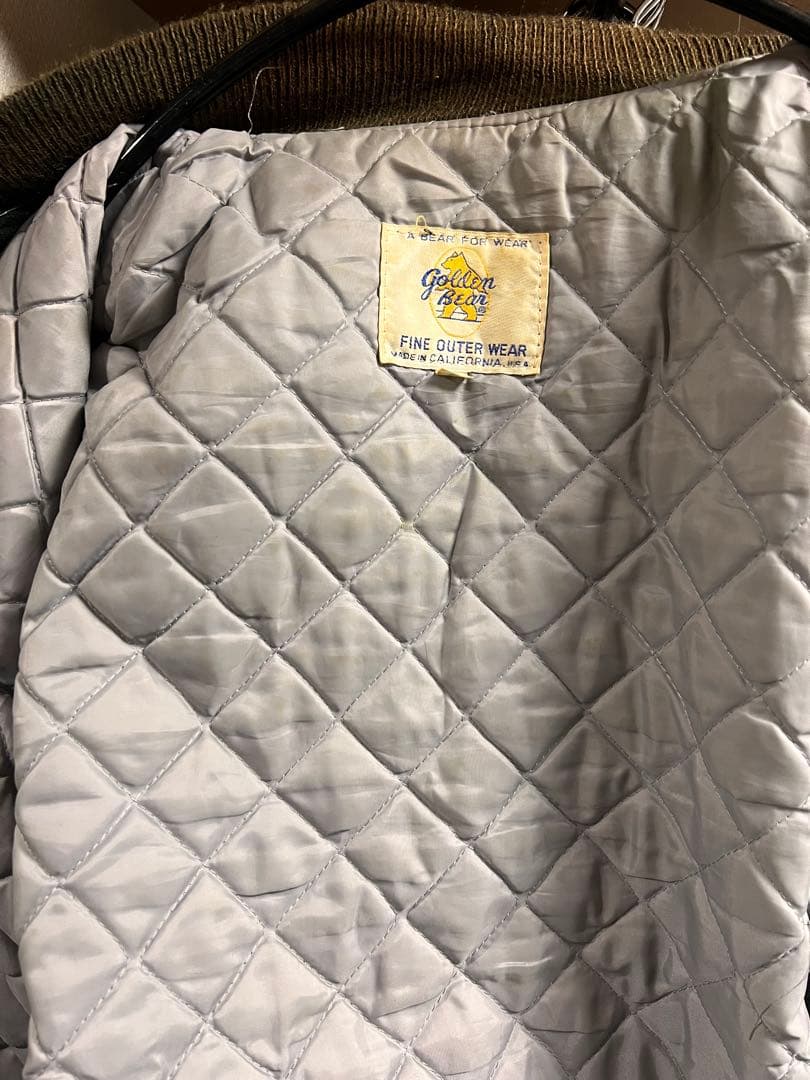 Golden Bear 70s〜80s　白タグ　スタジャン