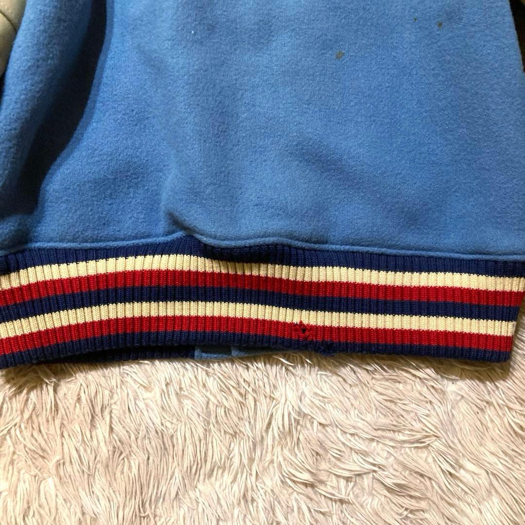 【ヴィンテージ】STYLE EYES 牛革　 スタジャン　セミデコ　40