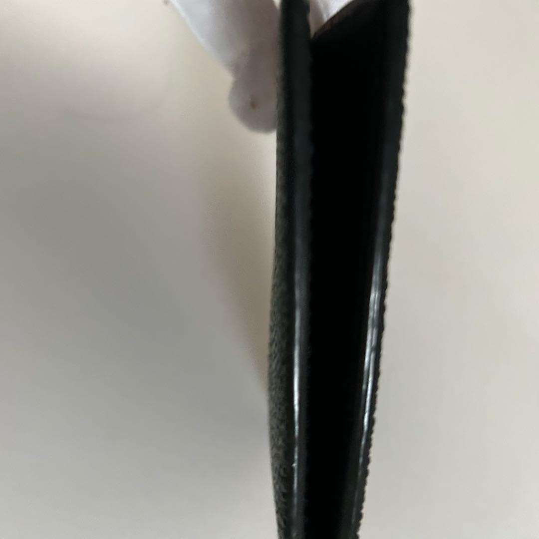 【希少】美品 KUBERA 9981 クベラ エイ革 マネークリップ グリーン