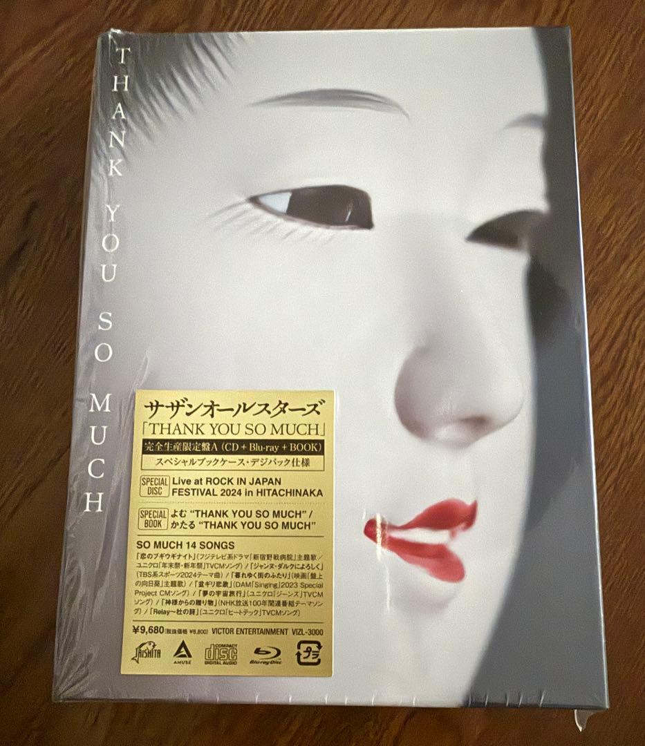 サザンオールスターズ　THANK YOU SO MUCH 完全生産限定盤A