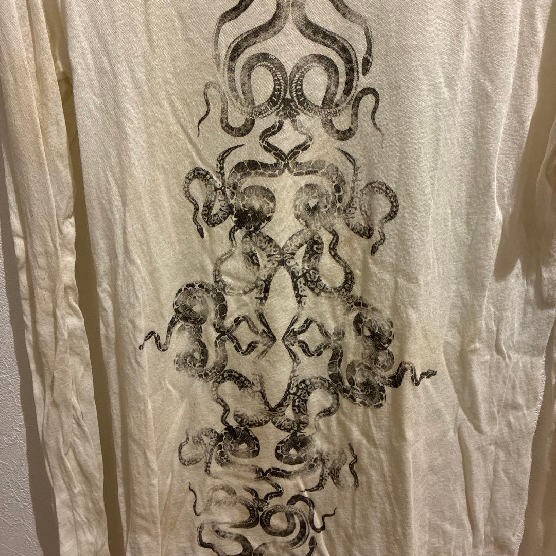 CATORCE SNAKEPRINT L/S美品