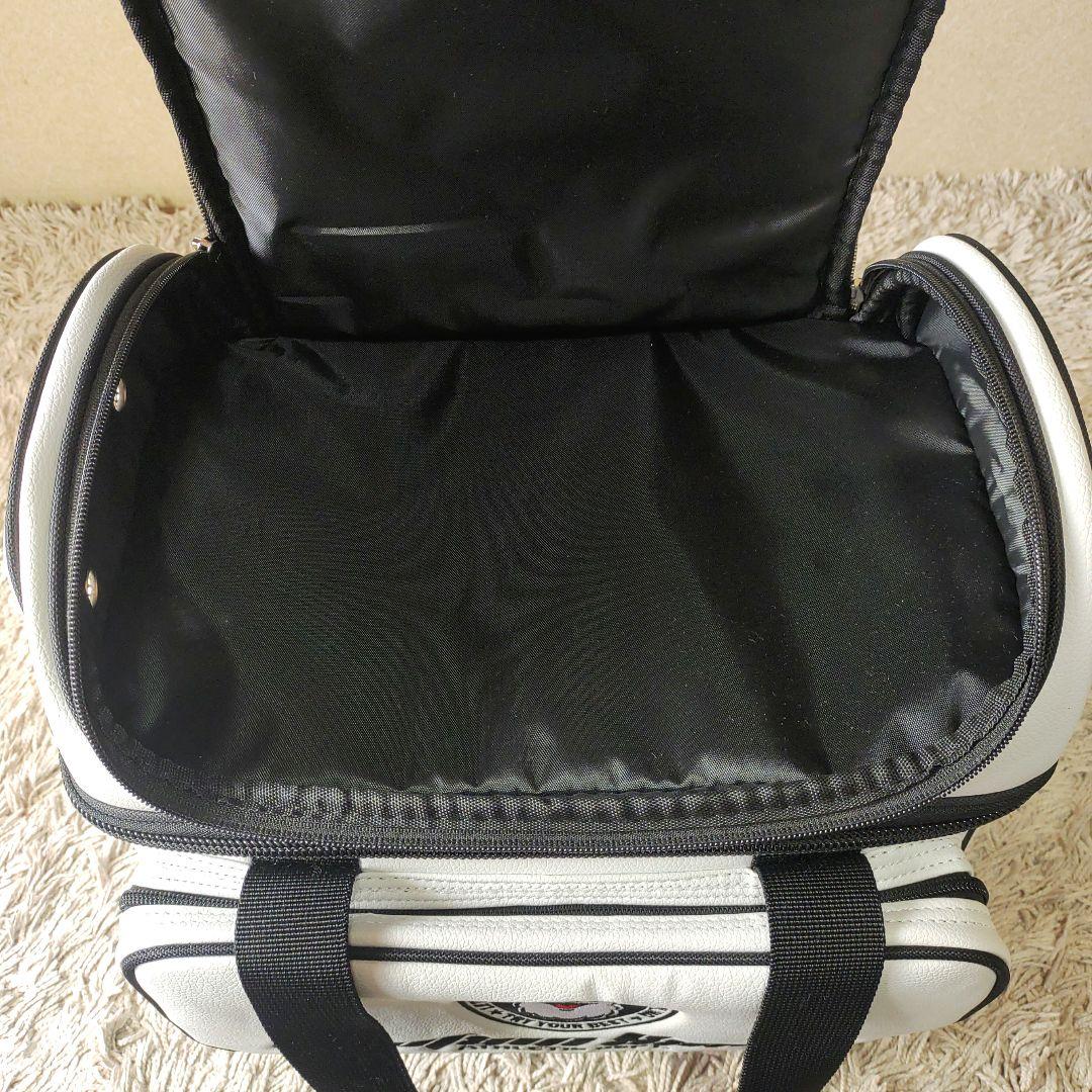 【美品】ABS キャプテンサンタ　ボーリングバッグ　ホワイト　2way コラボ