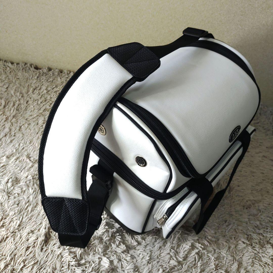 【美品】ABS キャプテンサンタ　ボーリングバッグ　ホワイト　2way コラボ