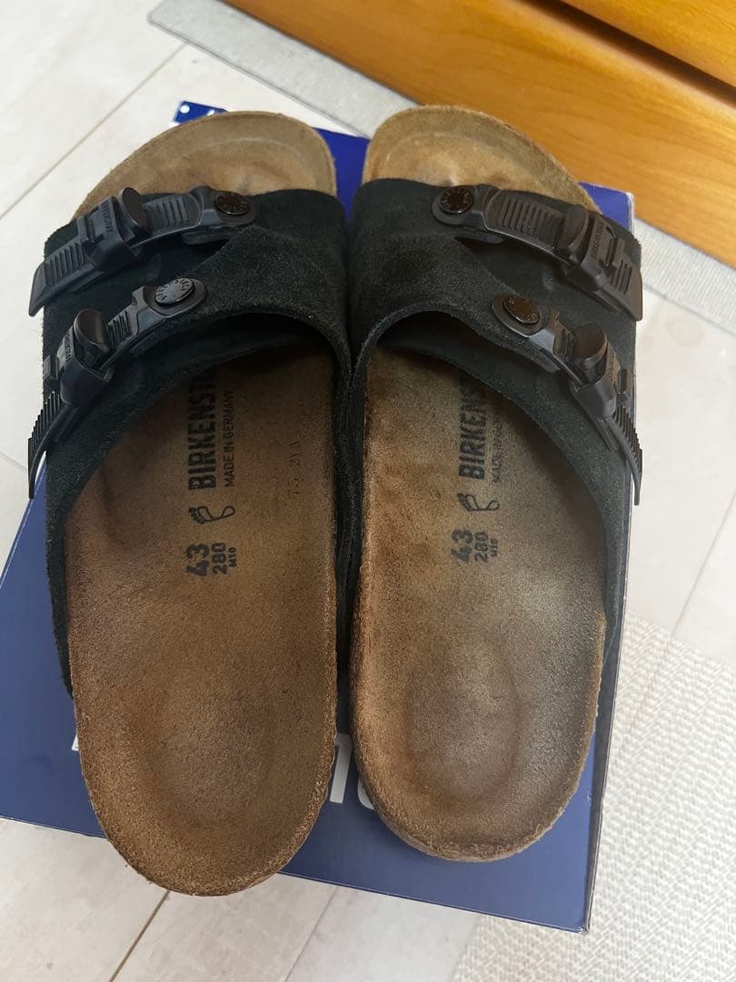 BIRKENSTOCK サンダル 43 チューリッヒ　スウェード　ビルケン