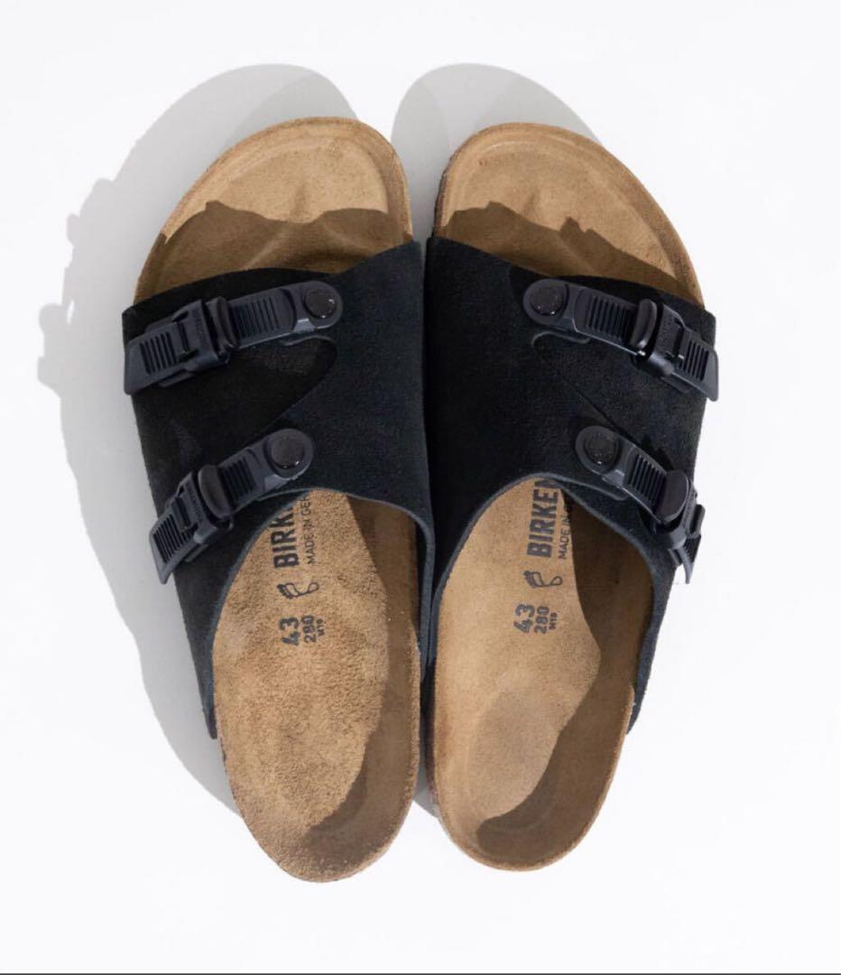 BIRKENSTOCK サンダル 43 チューリッヒ　スウェード　ビルケン