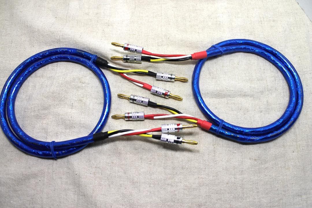 太一Zonotone 5500α1.5m2本 ナカミチ新品金バナナプラグ付