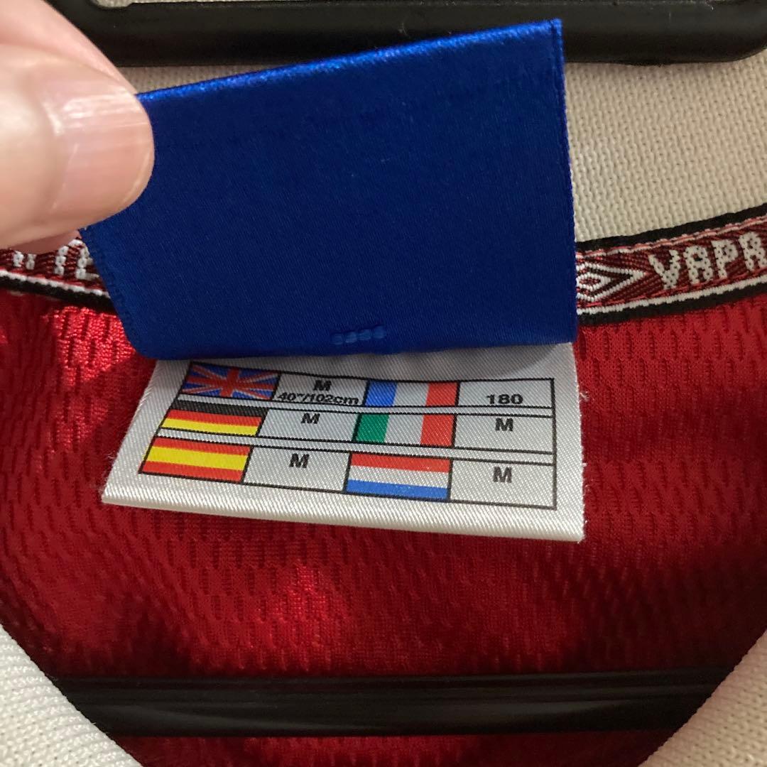 マンチェスターユナイテッド　1999 CL決勝モデル　長袖　ユニフォーム