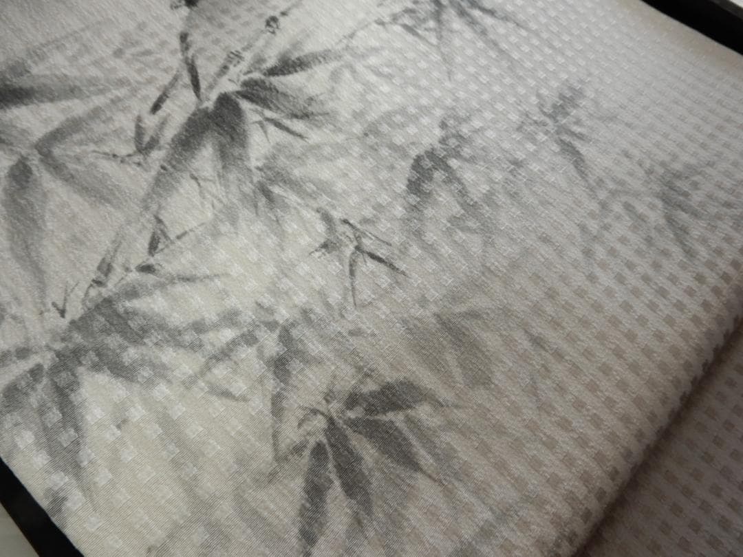 ノ*ン様 正絹・長尺・二代目清次郎別染名古屋帯・伊と幸・竹雀