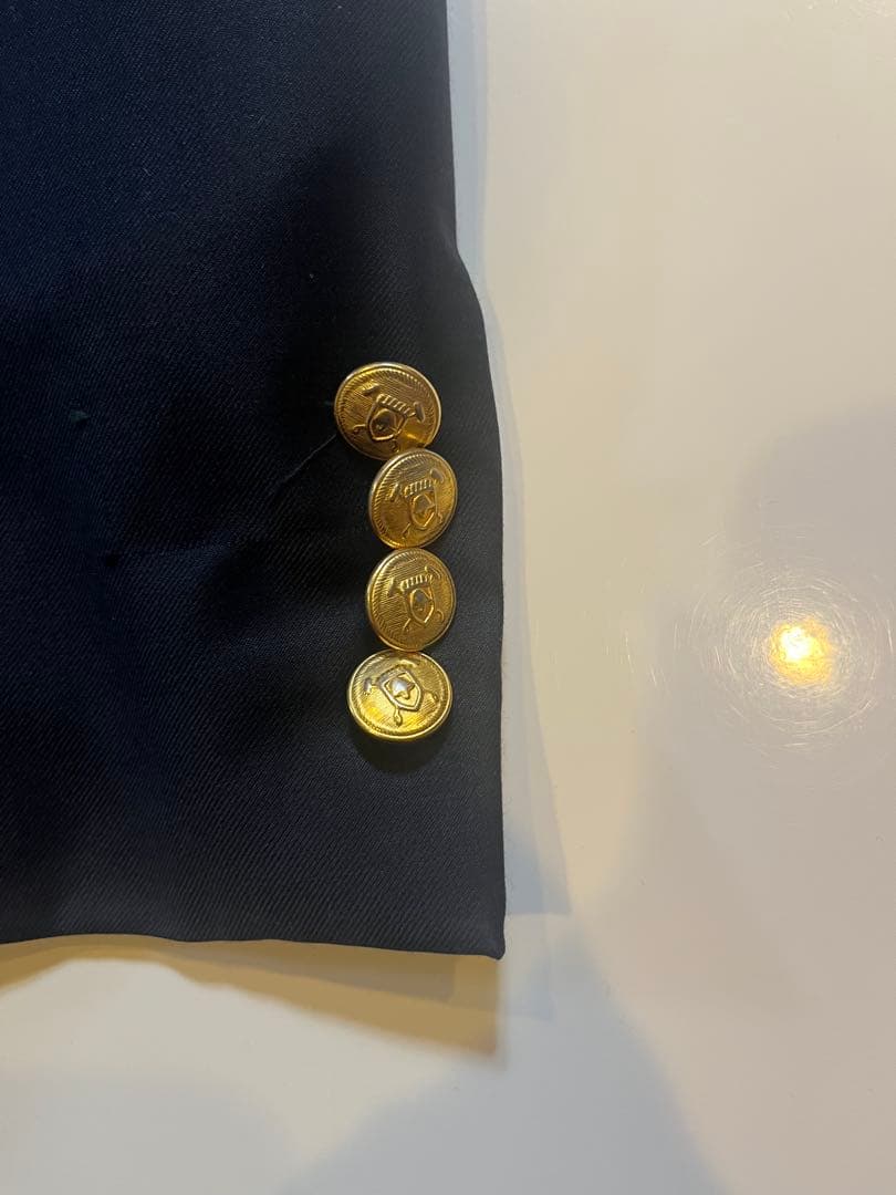 ラルフローレン　テーラードジャケット　ネイビー