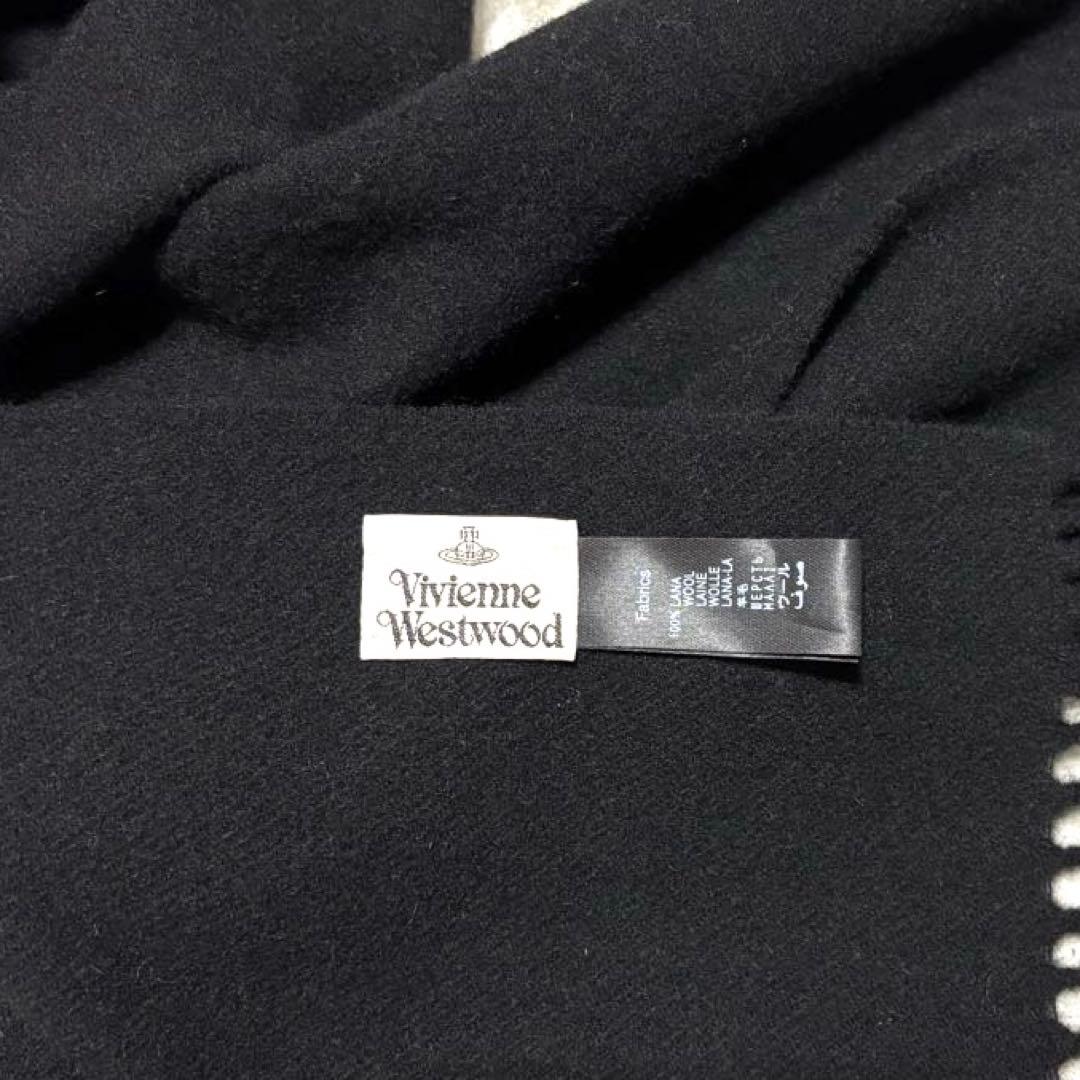 美品 vivienneWestwood オーブロゴ ウールマフラー おまとめ