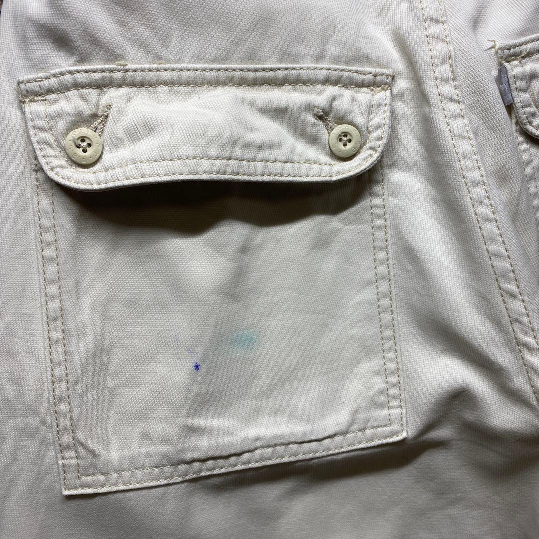 SILVERTAB カーゴパンツ ホワイト　90s 古着　Y2K W34相当