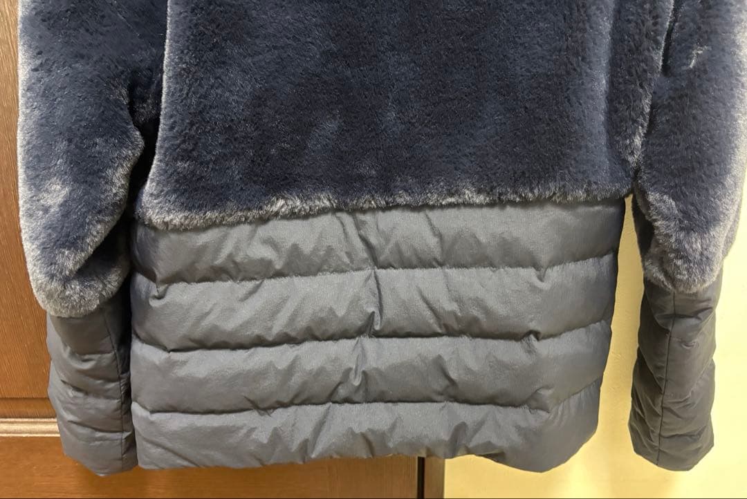 MASTER BUNNY EDITION異素材ダウンジャケット　ネイビー0