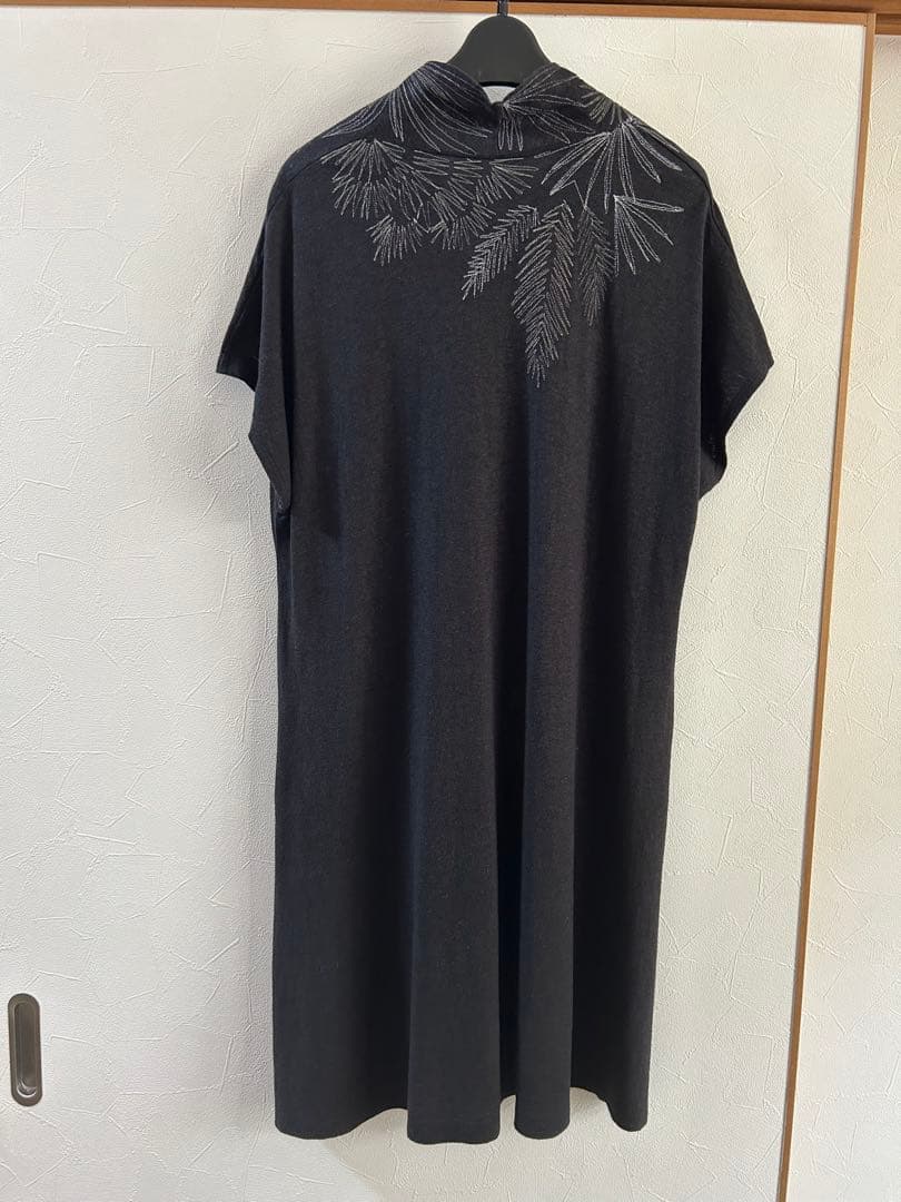 ヨーガンレール　黒　半袖チュニック