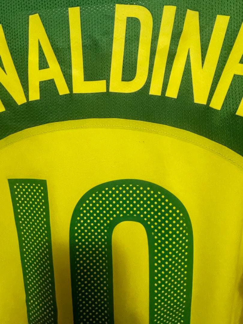 【タグ付き】ブラジル代表 ロナウジーニョ リイシュー 復刻 正規品