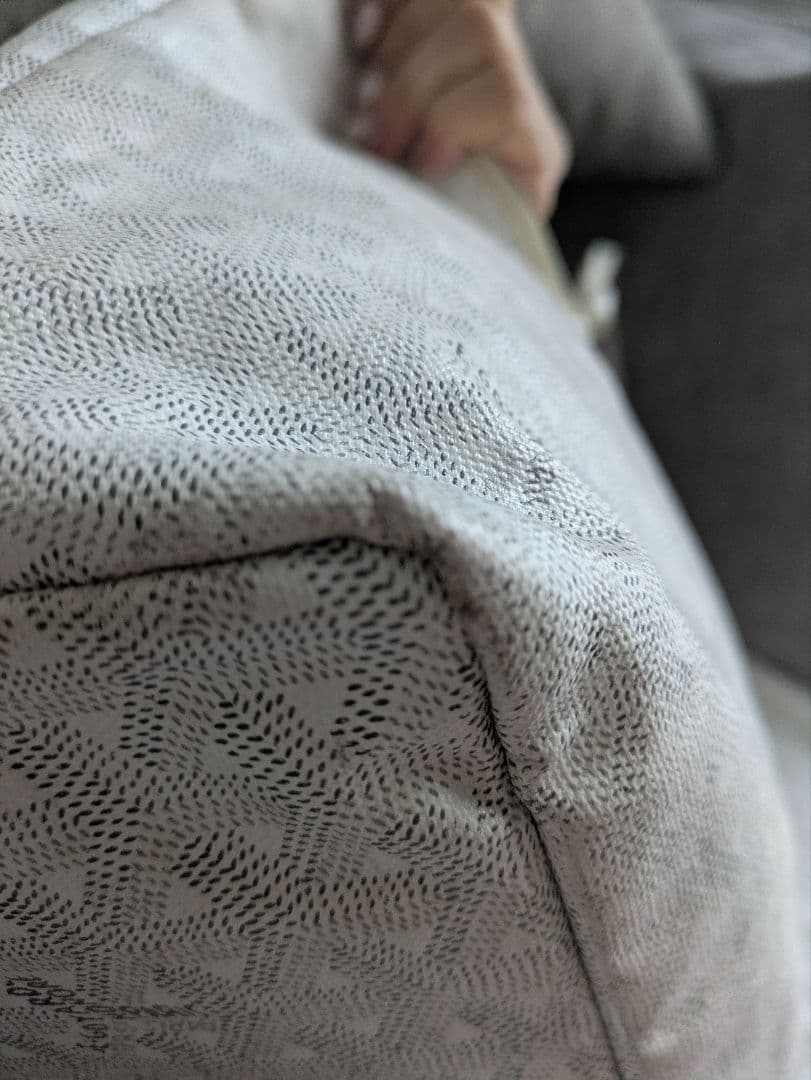 ゴヤール　サンルイPM ホワイト