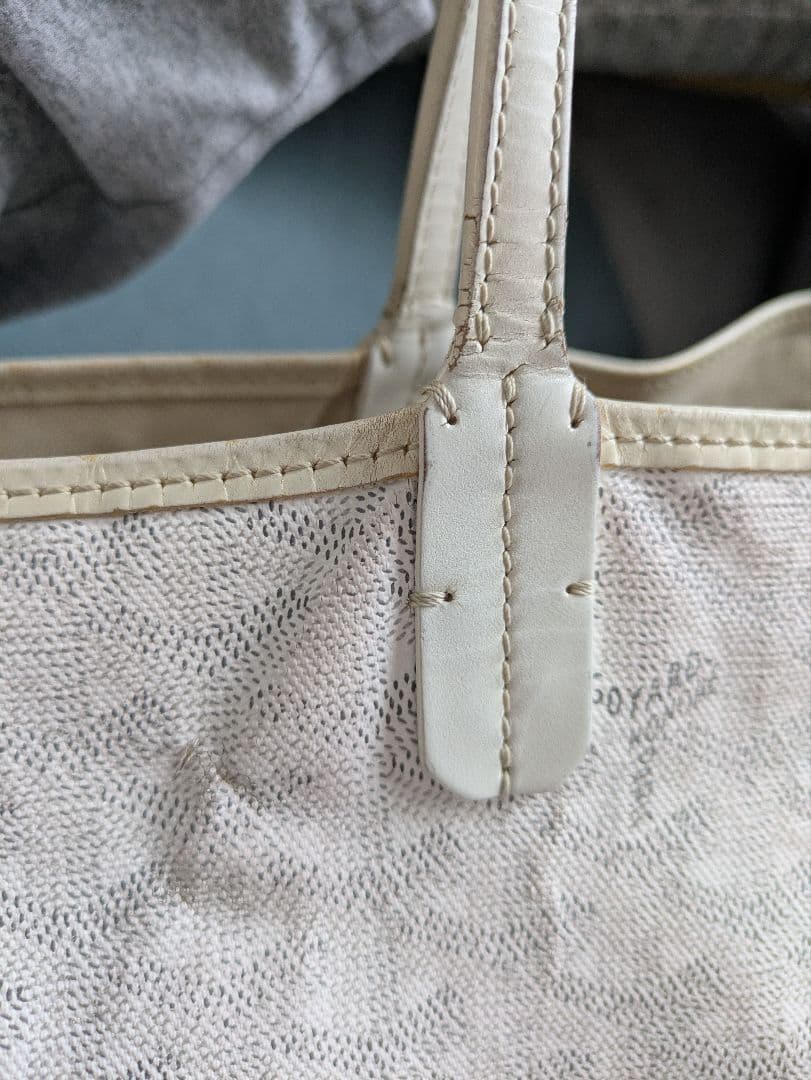 ゴヤール　サンルイPM ホワイト