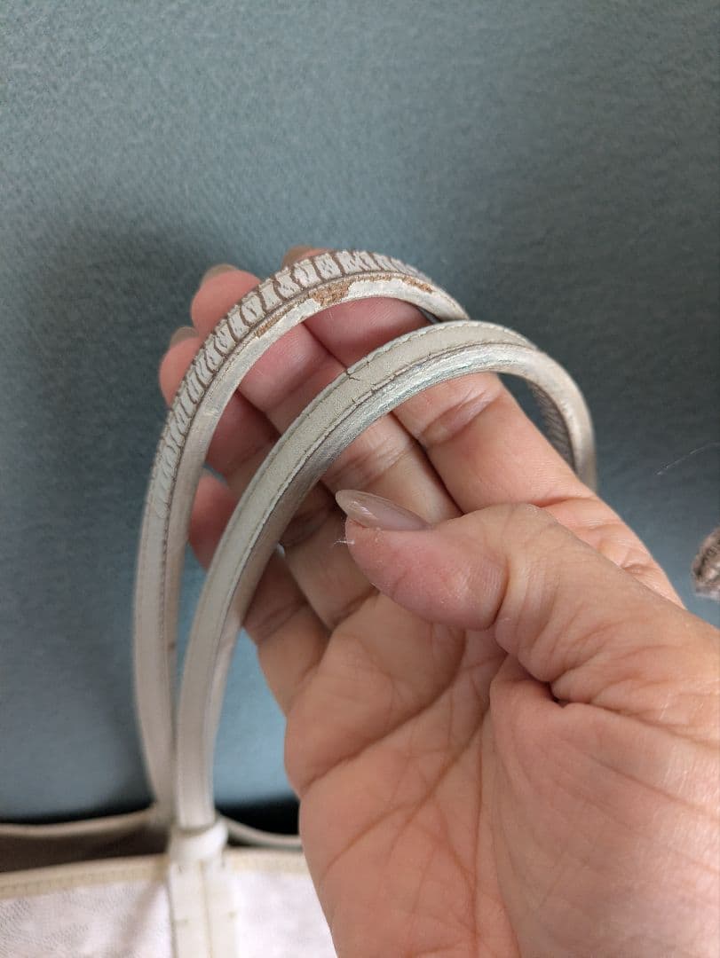 ゴヤール　サンルイPM ホワイト