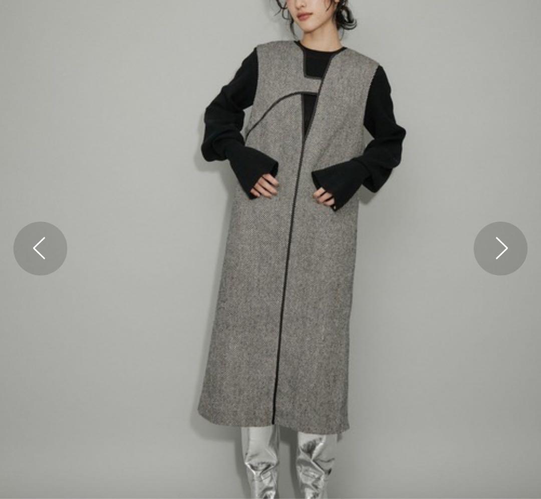 2WAYツイードジャンパースカート