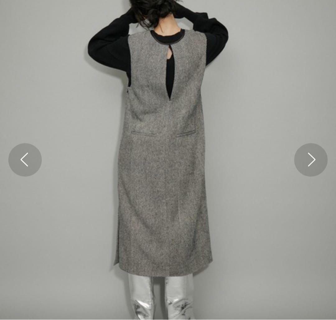 2WAYツイードジャンパースカート