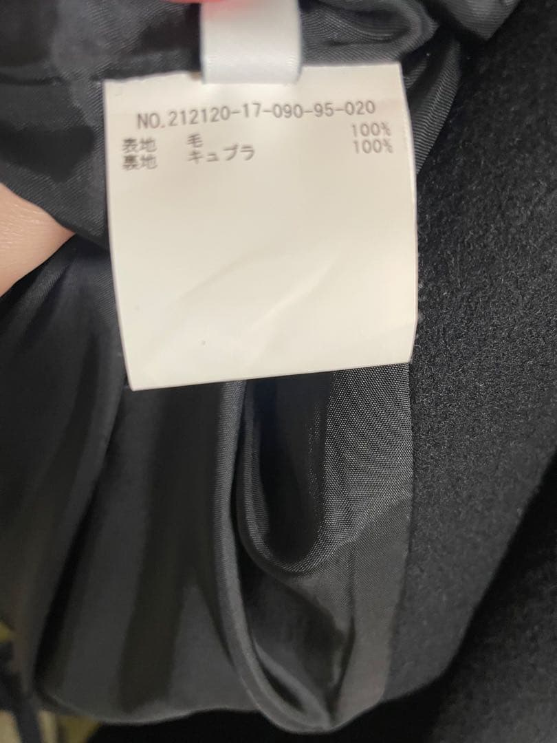 新品Loulou Willoughbyノーカラーコート 黒 人気完売