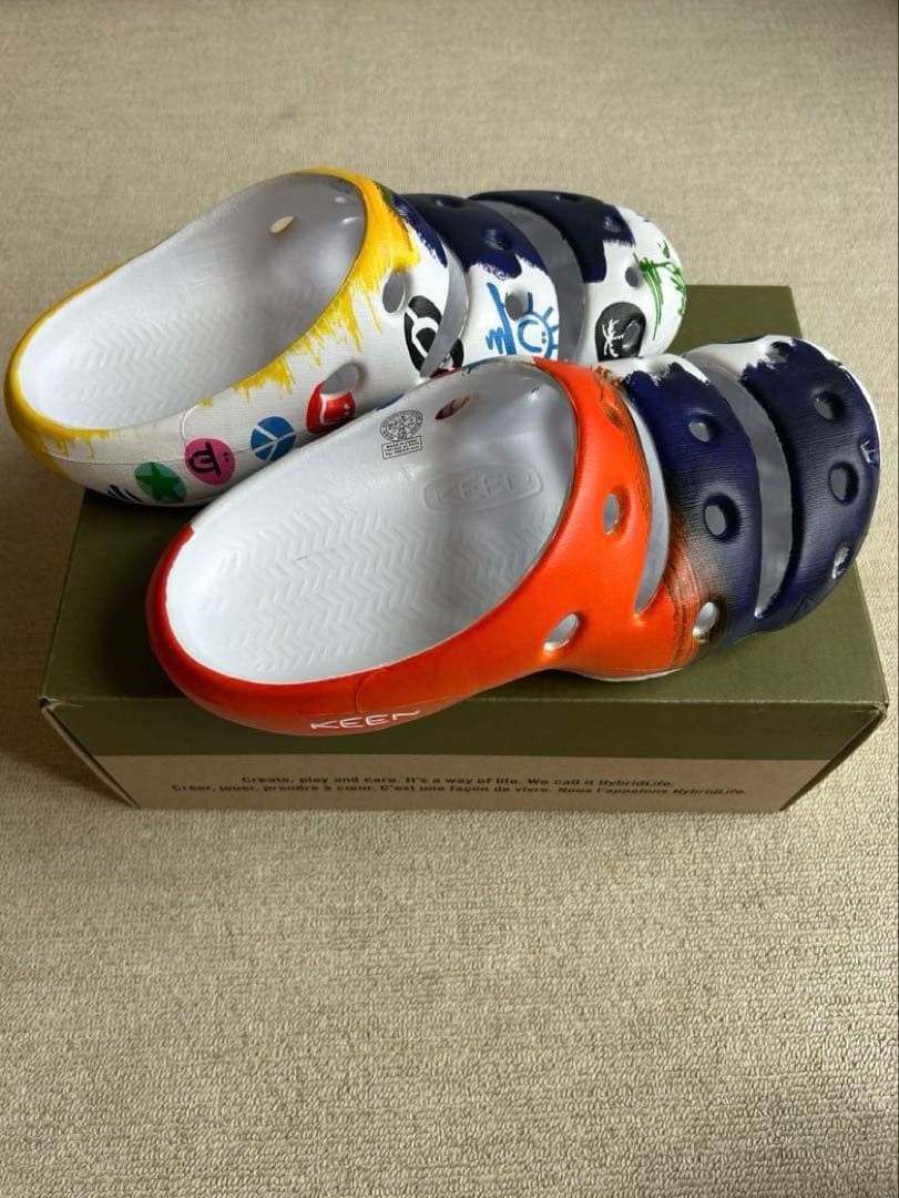 靴 KEEN YOGUI ARTSFULL Sunset/Sunrise 26cm