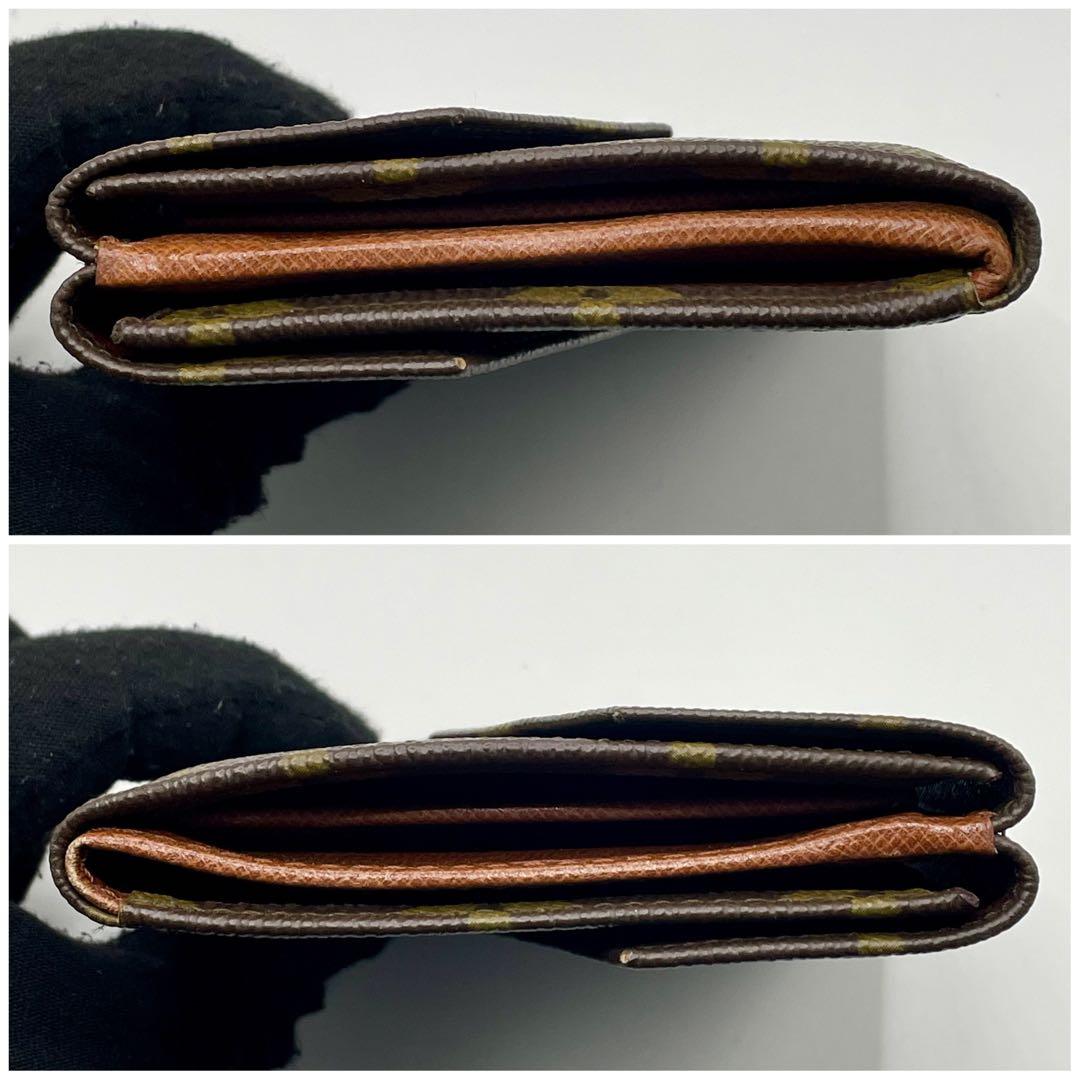 LOUIS VUITTON モノグラム ポルトモネビエ ダブルホック 財布