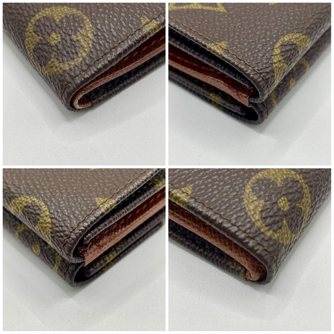 LOUIS VUITTON モノグラム ポルトモネビエ ダブルホック 財布