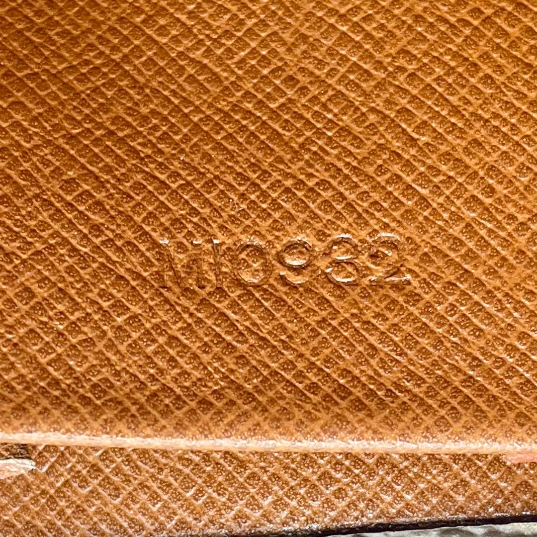 LOUIS VUITTON モノグラム ポルトモネビエ ダブルホック 財布